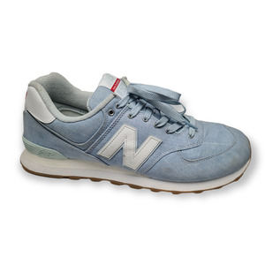 New Balance 574 Light Blue Denim Style Men's Size 11